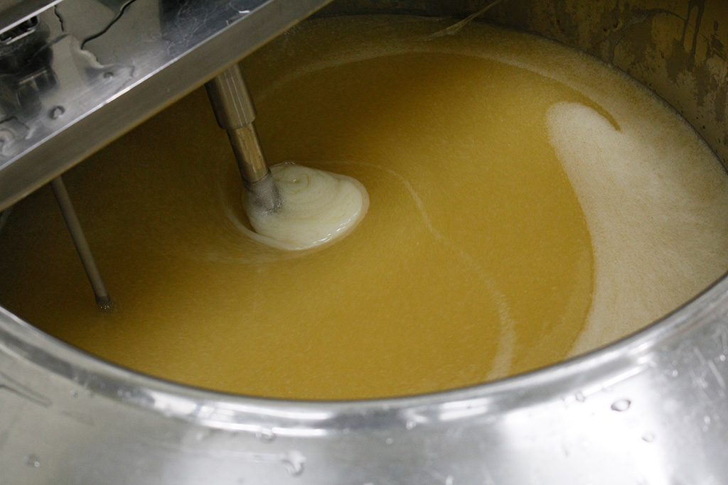 ピューレ加工まですべて自社で