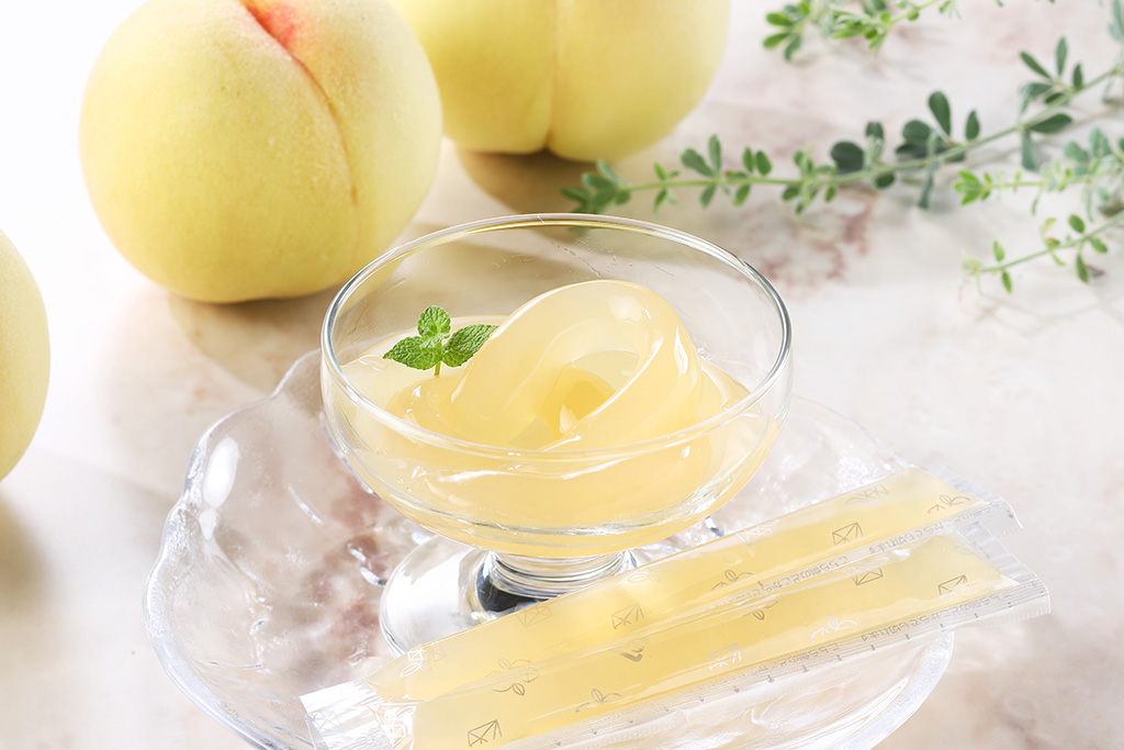 食べきりサイズの本格スティックゼリー