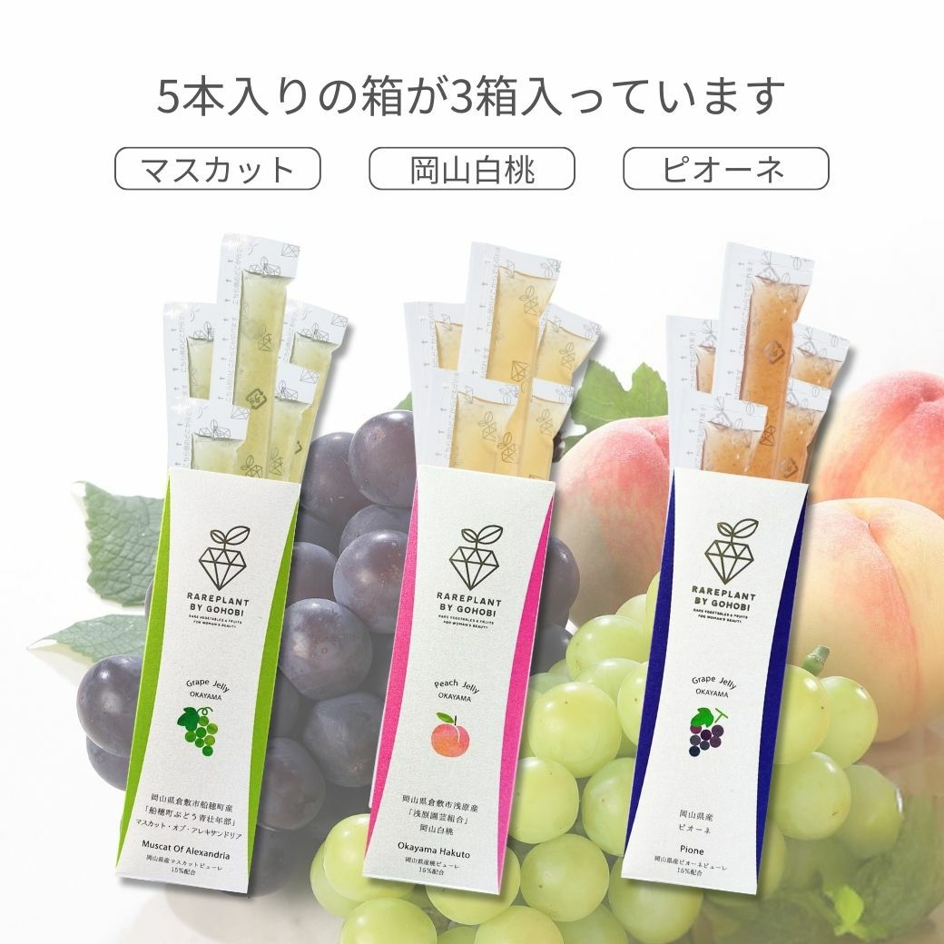 季節の国産フルーツゼリー | 《公式》GOHOBIオンラインストア
